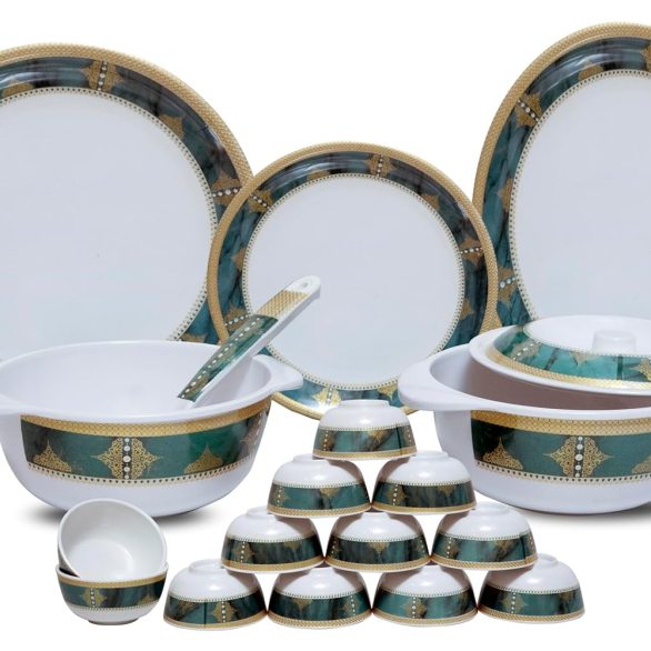 serve n style melamine dinner set 40 pieces