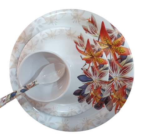 30 Pieces Melamine Dinner Set