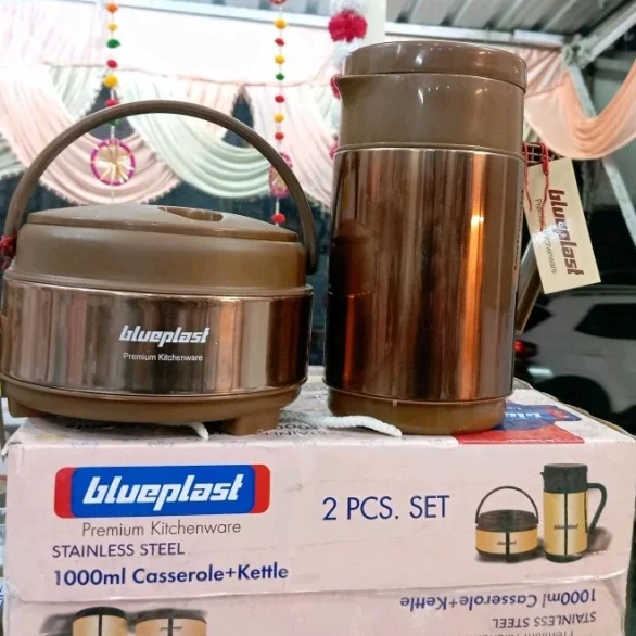 Bluplast Casserole & Kettle Combo Gift set
